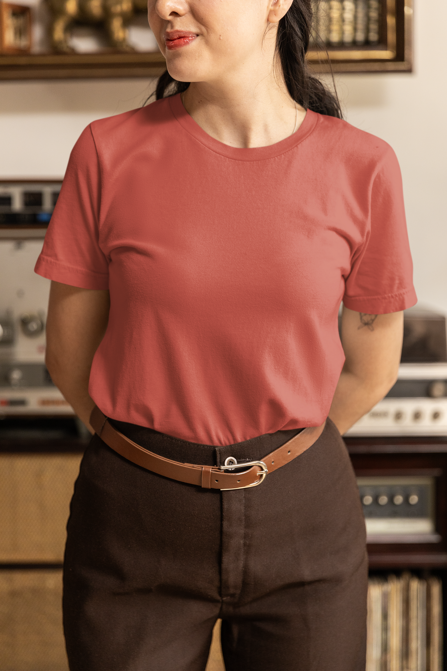 Coral Classic T-shirt By ELLARISH